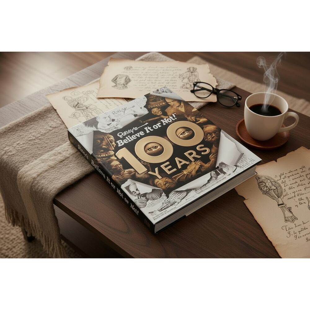Ripleys Believe It Or Not‎ 100 Years Anniversary Hardcover Coffee Table Book
